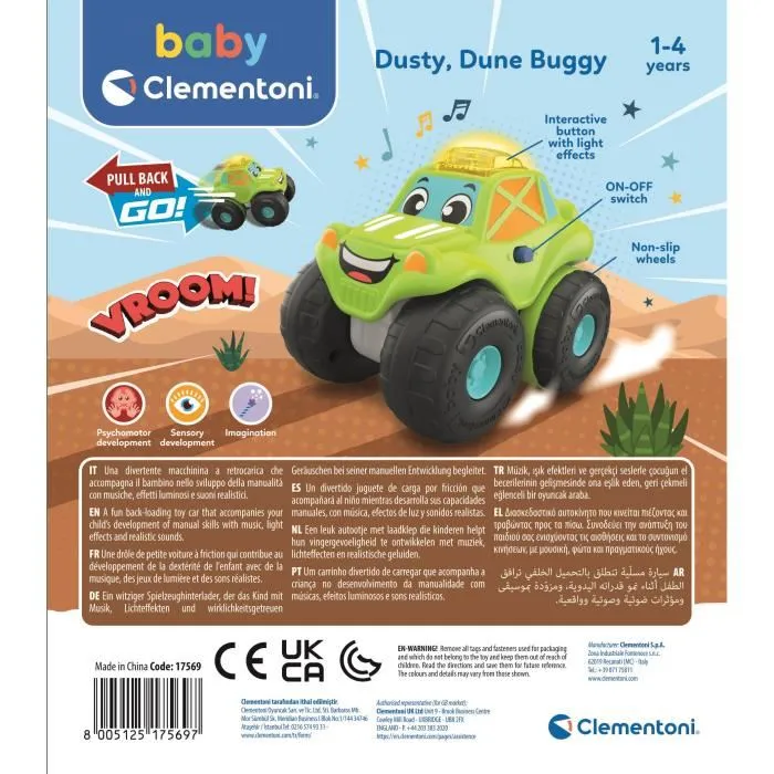 Clementoni CLE8005125175697 Mi buggy interactivo 5 Clementoni CLE8005125175697 Mi buggy interactivo 5