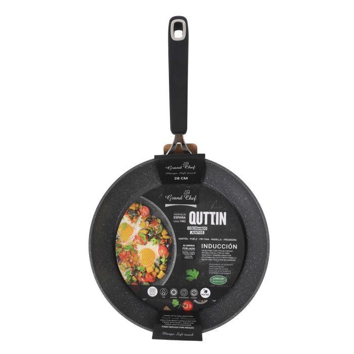 Sartén Grandchef Quttin 28 cm (6 Unidades) 1 Sartén Grandchef Quttin 28 cm (6 Unidades) 1