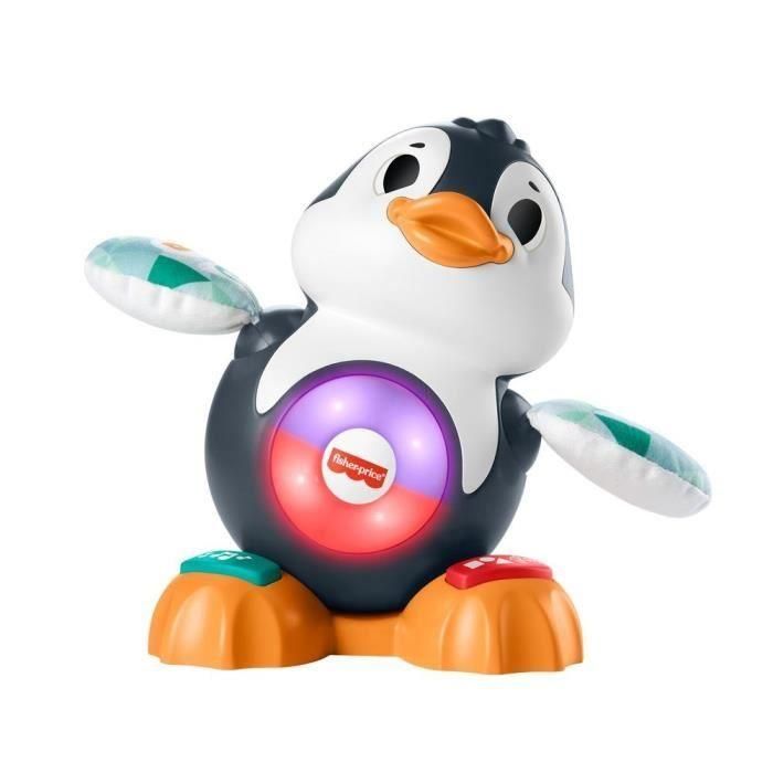 Fisher-Price - Valentine the Penguin Linkimals, juguete musical con luces, movimientos y canciones - Juguete de aprendizaje temprano - A partir de los 9 meses 3