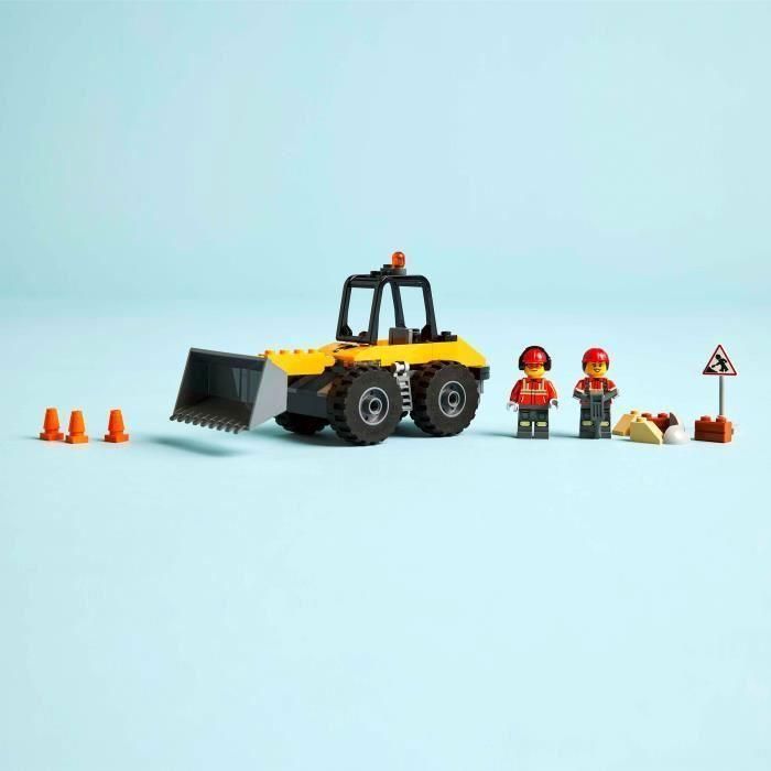 Juego de construccion cargadora con ruedas amarilla lego city 1 Juego de construccion cargadora con ruedas amarilla lego city 1