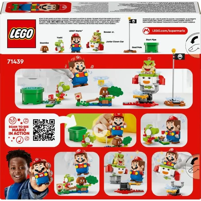 LEGO 71439 Las aventuras de LEGO Mario Interactive - Set de vehículo y Yoshi 4