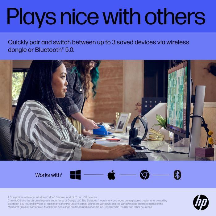 HP Ratón 715 Inalámbrico Multidispositivo 3000Dpi Recargable Negro 5 HP Ratón 715 Inalámbrico Multidispositivo 3000Dpi Recargable Negro 5