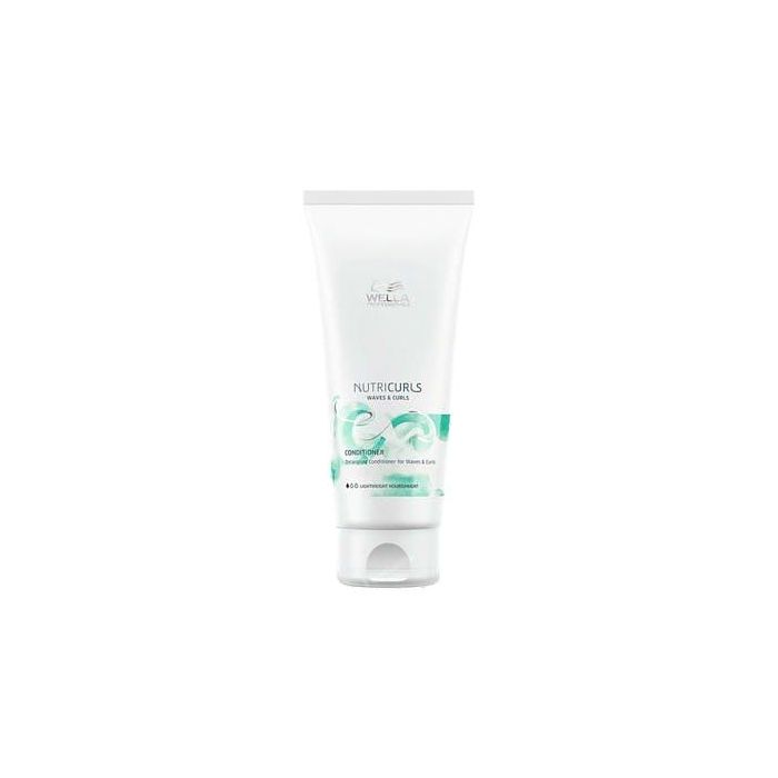 Wella Nutricurls Acondicionador Desenredante para Cabello Rizado y Ondulado 200 ml