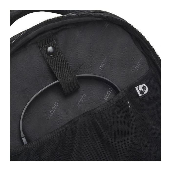 Dicota Mochila para portátil Eco SELECT hasta 39,6 cm (15.6") Negro Tereftalato de polietileno (PET) 5