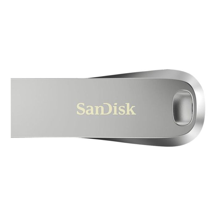 Sandisk Ultra Luxe USB 3.2 Gen 1 64 GB Plata SDCZ74-064G-G46 - 150 MB/s, Sin tapa