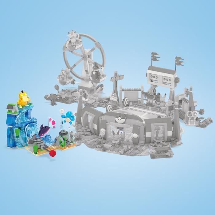 MEGA-Pokémon Aventura Acuática-Juguete para construir HXF79 3 MEGA-Pokémon Aventura Acuática-Juguete para construir HXF79 3