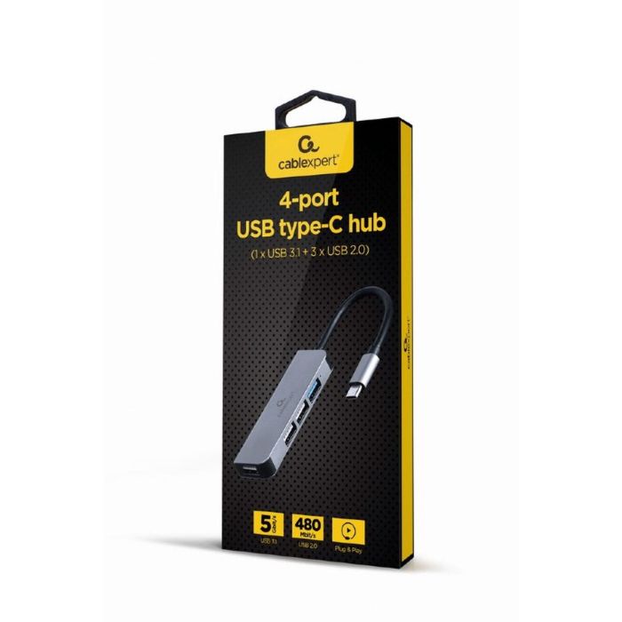 Hub USB GEMBIRD UHB-CM-U3P1U2P3-01 1 Hub USB GEMBIRD UHB-CM-U3P1U2P3-01 1