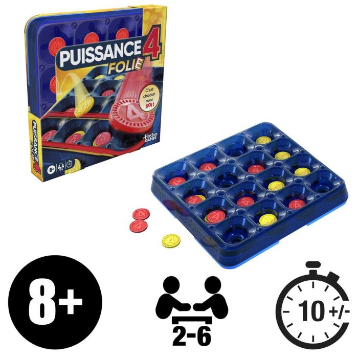 Juego de Mesa Hasbro Puissance 4 10 Juego de Mesa Hasbro Puissance 4 10
