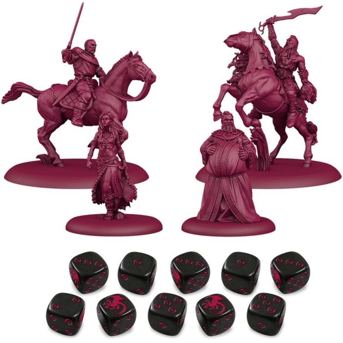 Asmodee Juego de Mesa Canción de Hielo y Fuego: Batalla por el Trono, Edición Juego de Miniaturas, EECMSI05 1