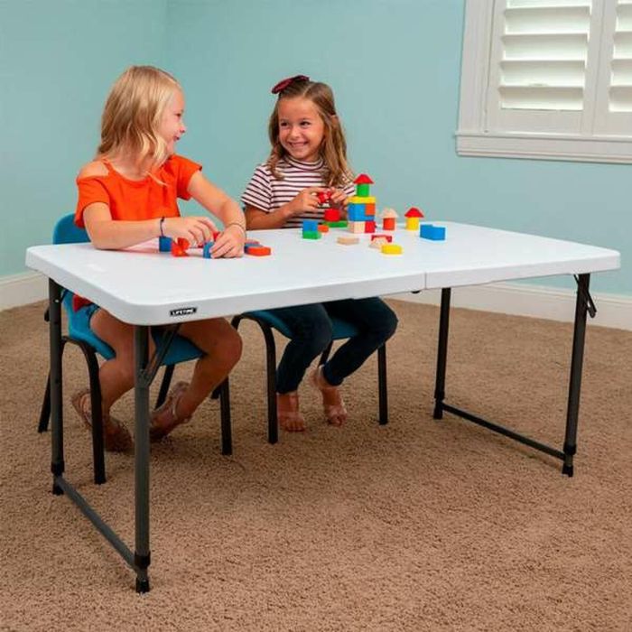 Mesa Plegable Auxiliar Multiposición Colorbaby 122 x 61 x 56 cm 3 Mesa Plegable Auxiliar Multiposición Colorbaby 122 x 61 x 56 cm 3