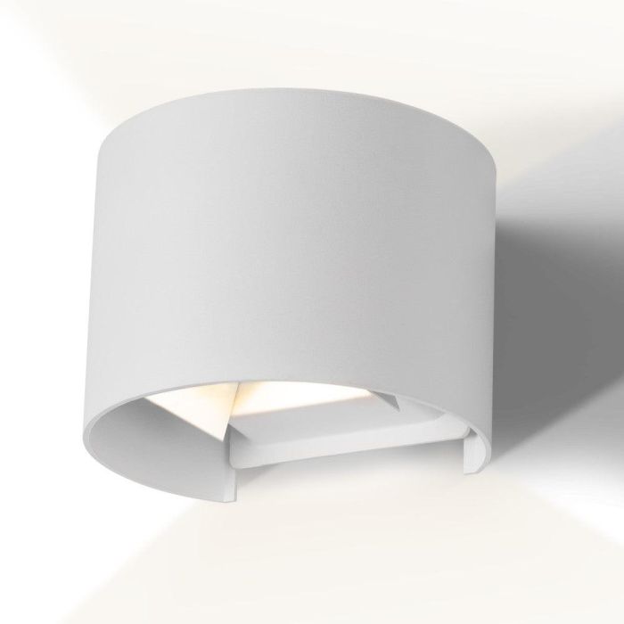 Aplique LED Exterior 2x5W 100Lm/W IP65 Blanco 4000K [HO-APL07-IP65-W-W] 2