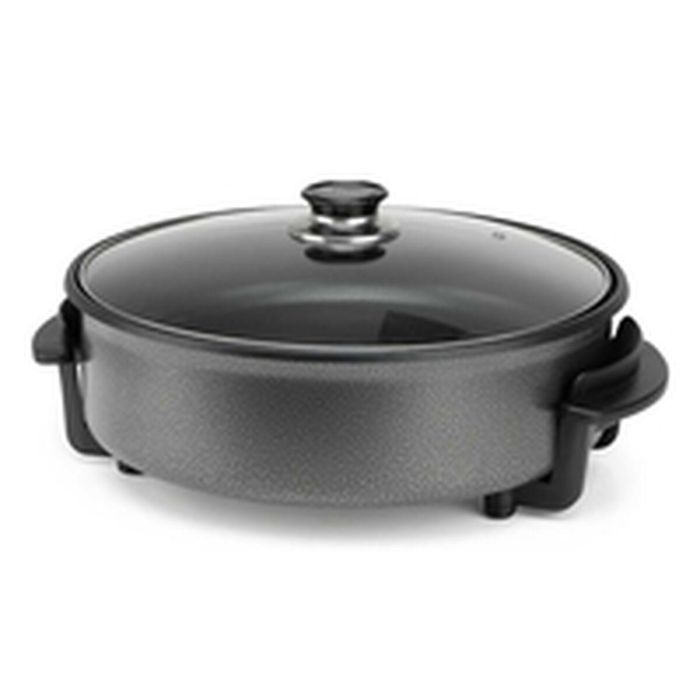 Orbegozo Olla Eléctrica PZ 3670 1500W Capacidad 5L Cocina Fácil Sana Freír Guisar Asar Paellas Tortillas Pizzas