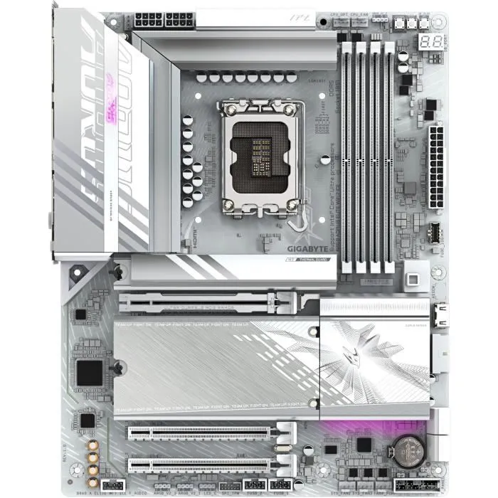 GIGABYTE B860 AORUS ELITE WIFI7 ICE Placa Base Intel B860 LGA 1851 ATX DDR5 Wi-Fi 7 2.5GbE USB4 1 GIGABYTE B860 AORUS ELITE WIFI7 ICE Placa Base Intel B860 LGA 1851 ATX DDR5 Wi-Fi 7 2.5GbE USB4 1