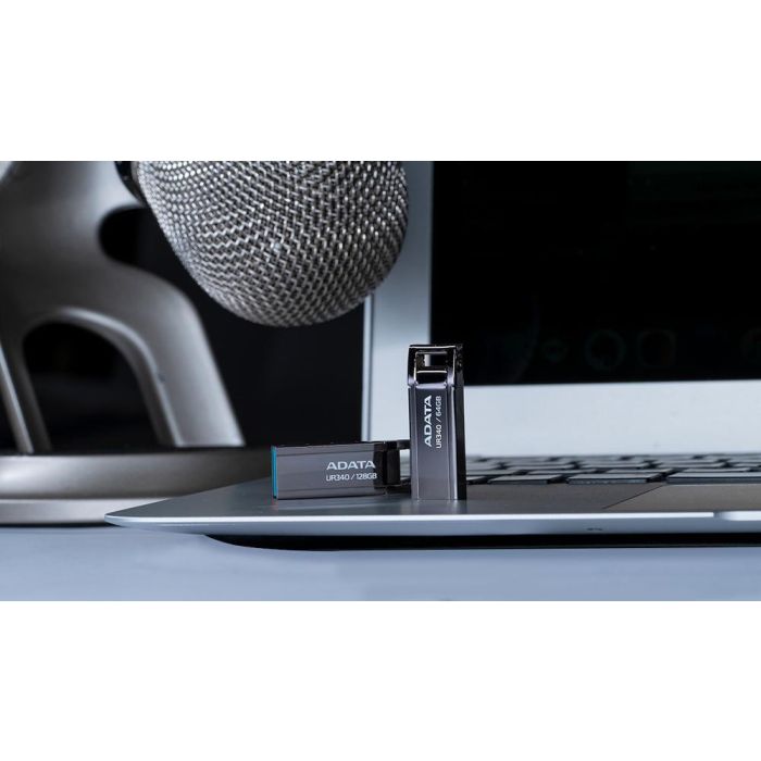 Adata UR340 Memoria USB 64GB USB 3.2 Gen 1 Metal Black 4