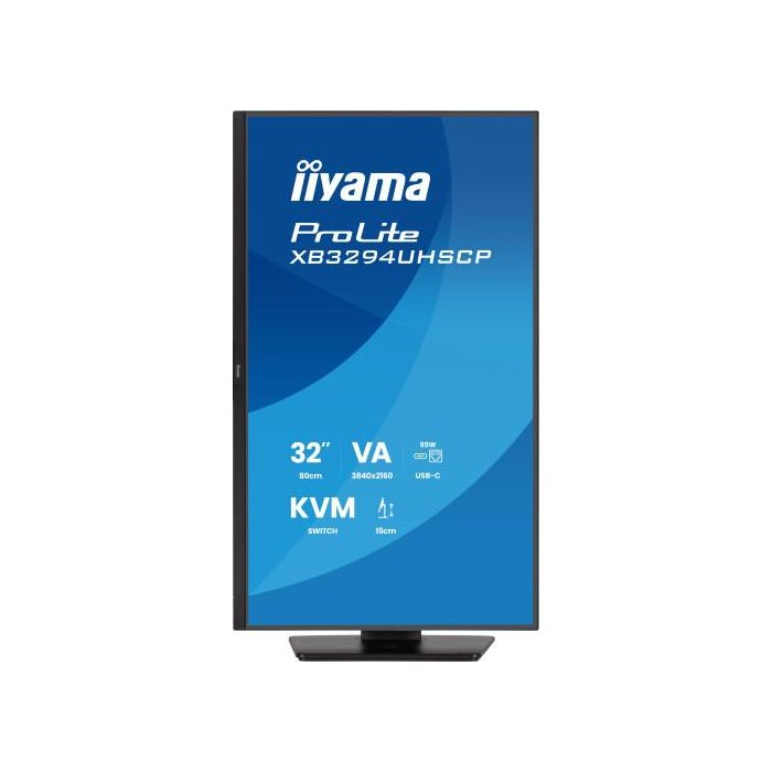 Monitor Iiyama, 32 Pulgadas, Va 4K Base Usb-C (95W), Conmutador Kvm, Puerto Lan, Compatibilidad Pip/Pbp 2 Monitor Iiyama, 32 Pulgadas, Va 4K Base Usb-C (95W), Conmutador Kvm, Puerto Lan, Compatibilidad Pip/Pbp 2