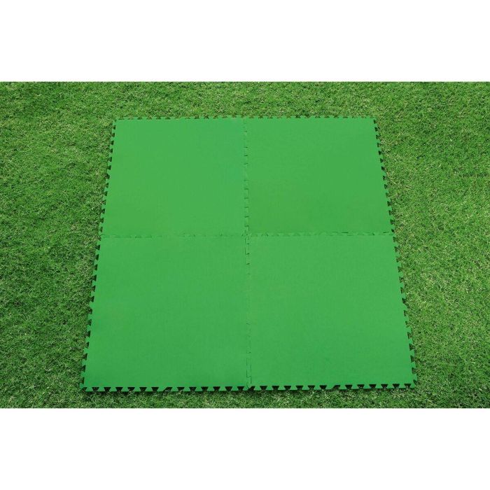 Bestway Suelo Piscina Foam Verde 9 Piezas 78x78 cm Jardin 58636 17
