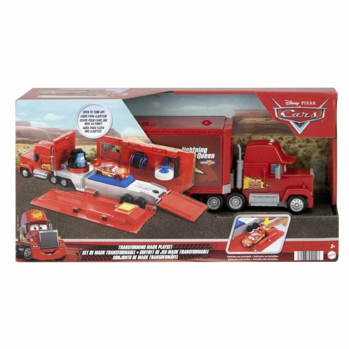 Mattel Camión Cars Mack Transformable con Pista para Coches de Juguete, Edad Mínima 3 Años 2 Mattel Camión Cars Mack Transformable con Pista para Coches de Juguete, Edad Mínima 3 Años 2