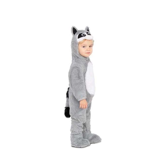 Disfraz bebé mapache talla 7-12 meses 1 Disfraz bebé mapache talla 7-12 meses 1