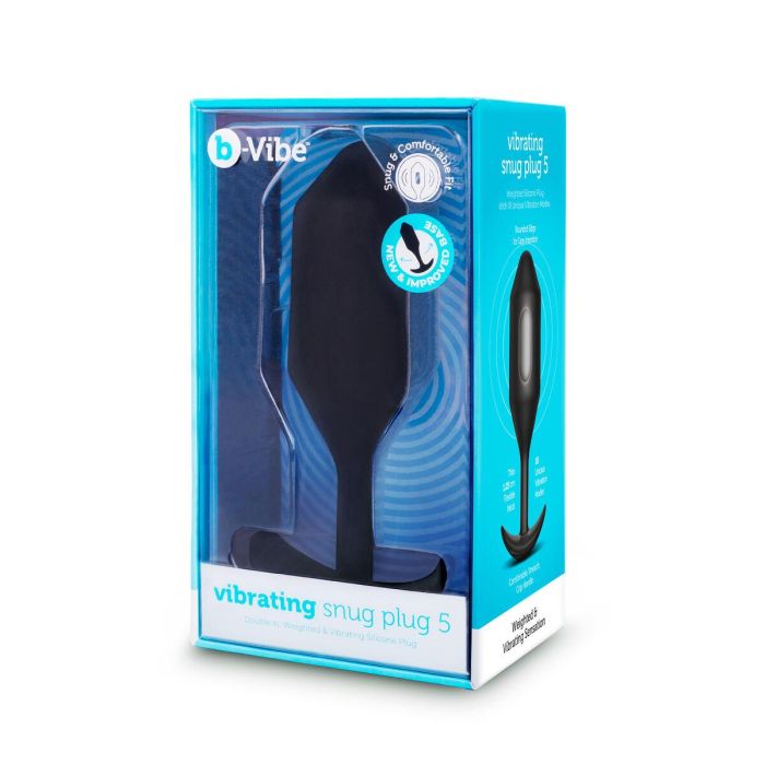 Plug Anal B-Vibe Vibrating XXL Black