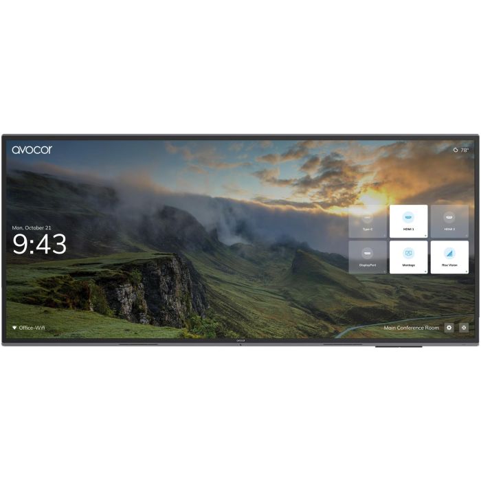 AVOCOR AVL-1050-D Pantalla 105'' 267cm 21:9 para AVOCOR L Serie, 5120x2160, 4xHDMI, USB