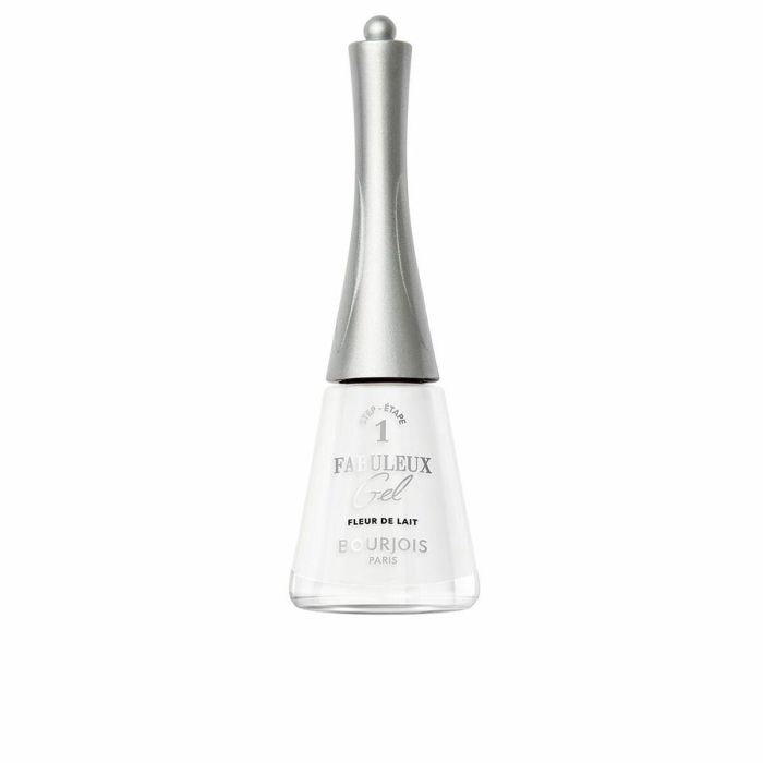 Bourjois FABULEUX Gel Esmalte de Uñas #095-fleur de lait Blanco Larga Duración hasta 10 Días Sin Lámpara UV Vegano 9 ml
