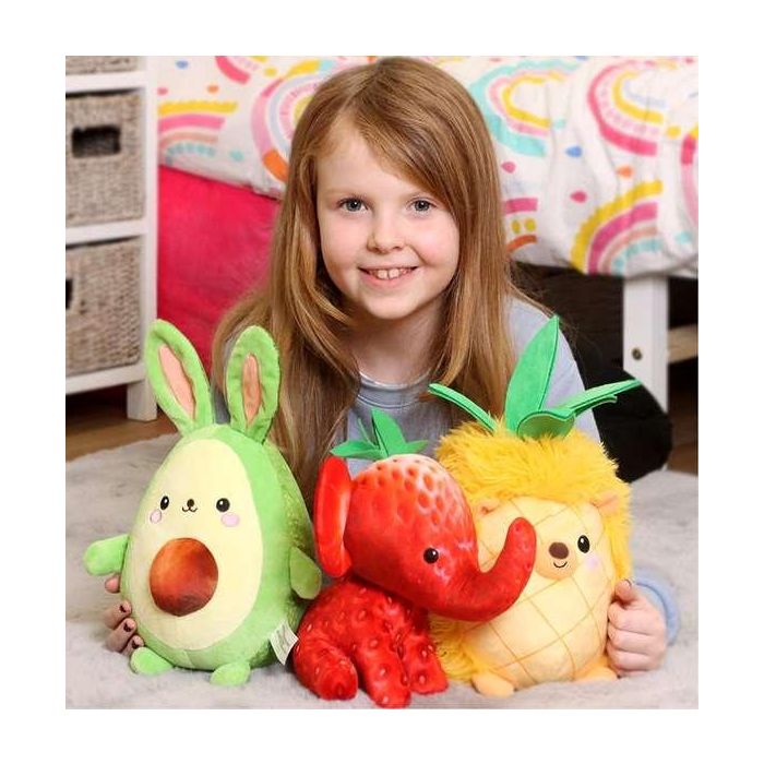 Peluches aromatizados "foodibles" grandes con bolsas microperforadas para testar el aroma - modelos surtidos 1 Peluches aromatizados "foodibles" grandes con bolsas microperforadas para testar el aroma - modelos surtidos 1