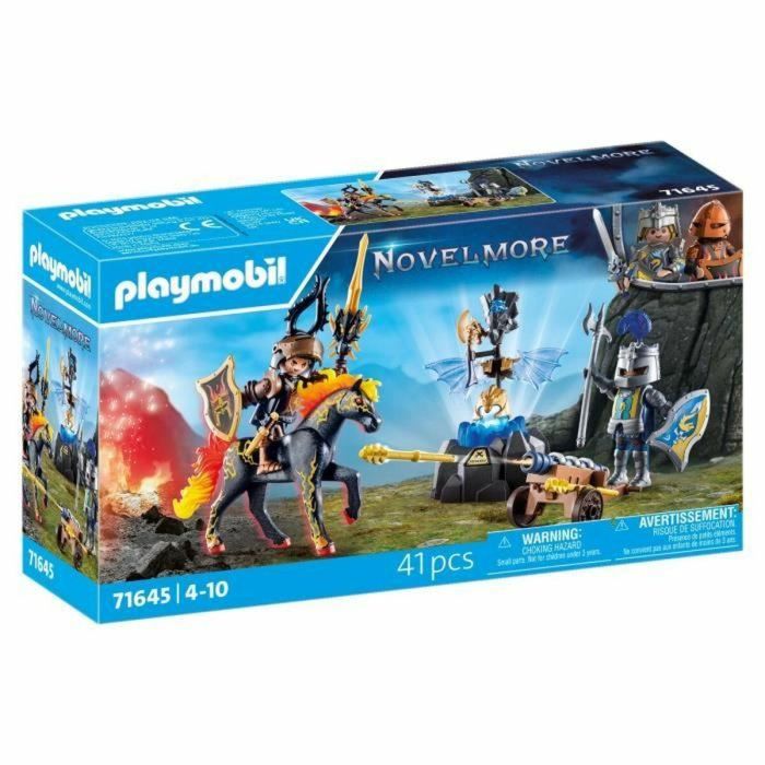 Playmobil Guardia Acorazado Novelmore con Caballo y Cañón para Niños a partir de 4 Años 2 Playmobil Guardia Acorazado Novelmore con Caballo y Cañón para Niños a partir de 4 Años 2