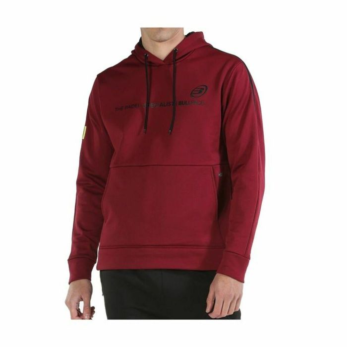 Sudadera con Capucha Mujer Bullpadel Lipis Rojo Oscuro S 0 Sudadera con Capucha Mujer Bullpadel Lipis Rojo Oscuro S 0