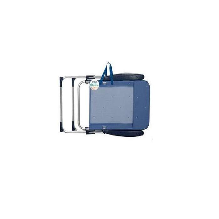Silla de playa plegable aluminio 4 posiciones 65x60x43/108 cm Silla de playa plegable aluminio 4 posiciones 65x60x43/108 cm