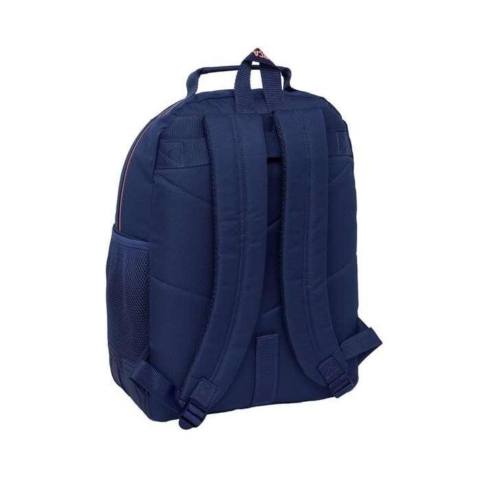 Mochila doble adapt.carro f.c.barcelona 2ª equipacion 32x42x15cm 1