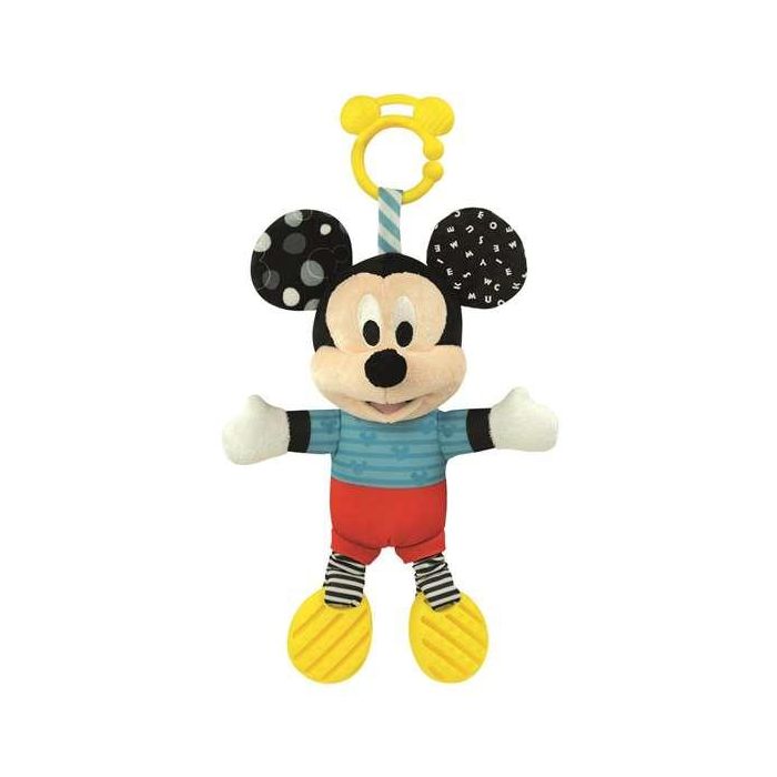 Clementoni Sonajero Mickey Peluche Texturas Con Mordedor 18x28x11 cm 18