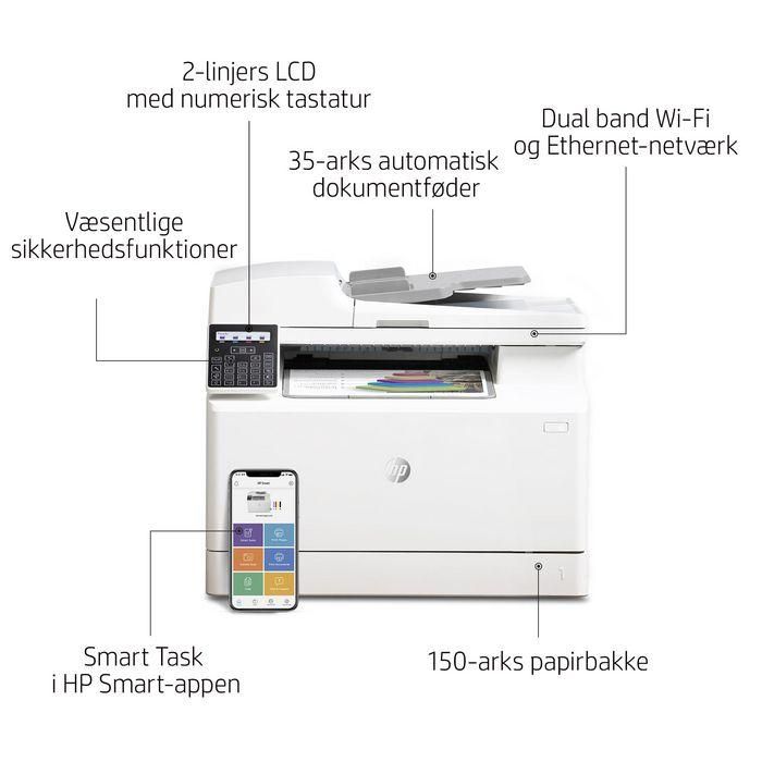 HP Color LaserJet Pro MFP M183fw Multifunción Láser 16ppm WiFi LCD 600 x 600dpi 256MB 800MHz 39