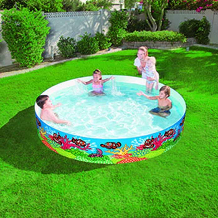 Bestway Piscina Rigida Infantil PVC Marina 244x46 cm +3 Años Jardin 55031 4