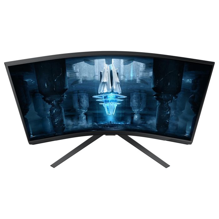 Samsung LS32BG850NPX Monitor Gaming 32 Pulgadas, 4K UHD, Mini-LED, Quantum HDR 2000, 240Hz, 1ms, Curvo 1000R, Freesync Premium Pro, G-Sync Compatible, Blanco 24