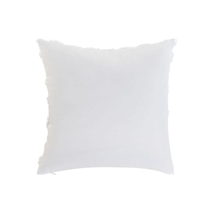 Cojin Boho DKD Home Decor Blanco 45 x 45 cm 2