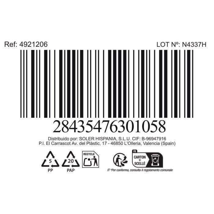 Bol Walker 650 cc Ø13.3 cm - Inde (24 Unidades) 5