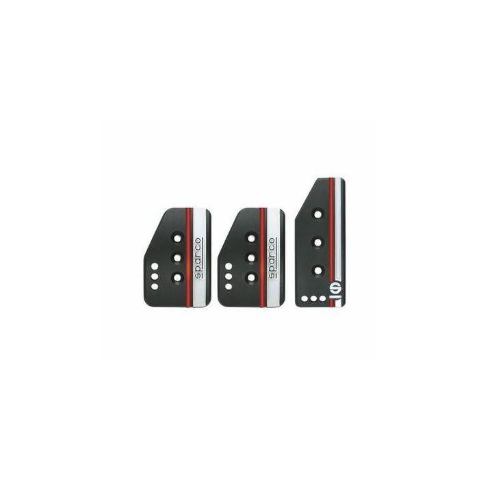 Sparco SP037879OP01 Kit Pedales Settanta Negro 3 Piezas Acelerador Normal Universal ECE Sparco SP037879OP01 Kit Pedales Settanta Negro 3 Piezas Acelerador Normal Universal ECE