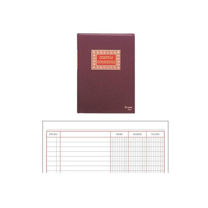 Dohe Libro De Cuentas Corrientes Folio Natural 100 Hojas Dohe Libro De Cuentas Corrientes Folio Natural 100 Hojas