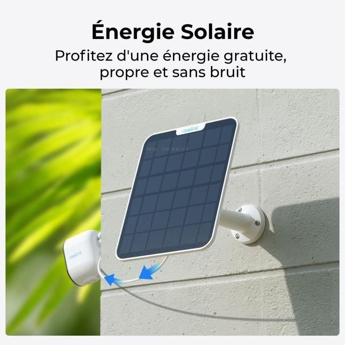 Panel solar REOLINK SR3 5,8 W Blanco 1 Panel solar REOLINK SR3 5,8 W Blanco 1