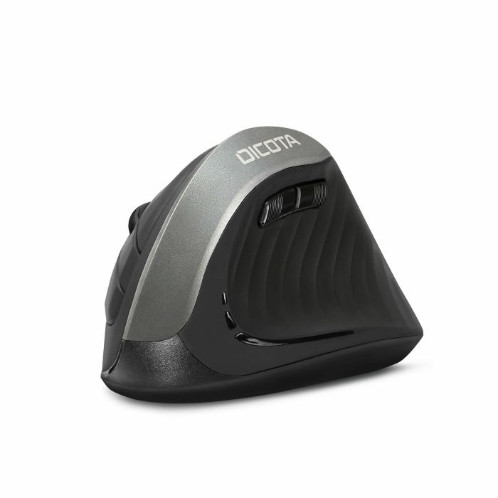 DICOTA D31981 Ratón ergonómico inalámbrico Bluetooth 1600 DPI para juegos Negro 1