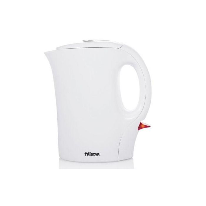 Tristar WK-3372 Hervidor de Agua 1L 1100W, Blanco, Compacto, Carcasa Plástico, Apagado Automático, Filtro Antical 0 Tristar WK-3372 Hervidor de Agua 1L 1100W, Blanco, Compacto, Carcasa Plástico, Apagado Automático, Filtro Antical 0