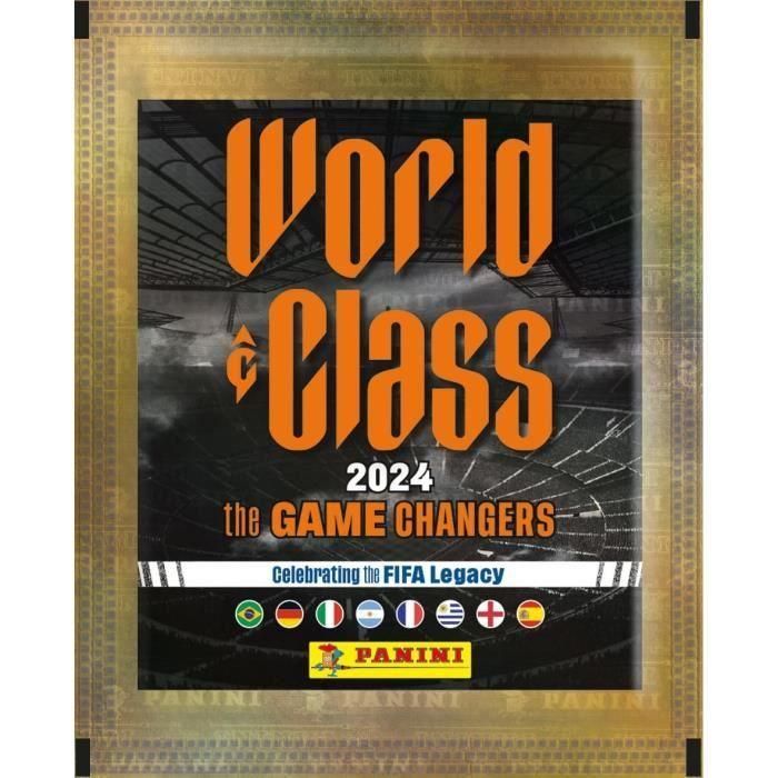 Caja de 36 bolsillos - PANINI - STICKERS FIFA WORLD CLASS 2024 - Contiene 180 stickers 1