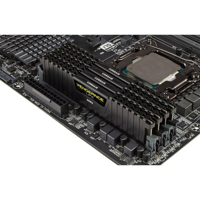 Corsair Memoria RAM Vengeance LPX 16GB (1x16GB) DDR4 2400MHz CL16 Negra para PC 3
