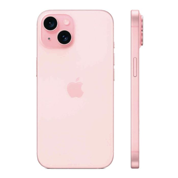 Apple iPhone 15 Plus MU103QL/A 128GB 6.7" Super Retina XDR 5G Rosa. Cámara 48Mpx, Chip A16 Bionic, IP68 1