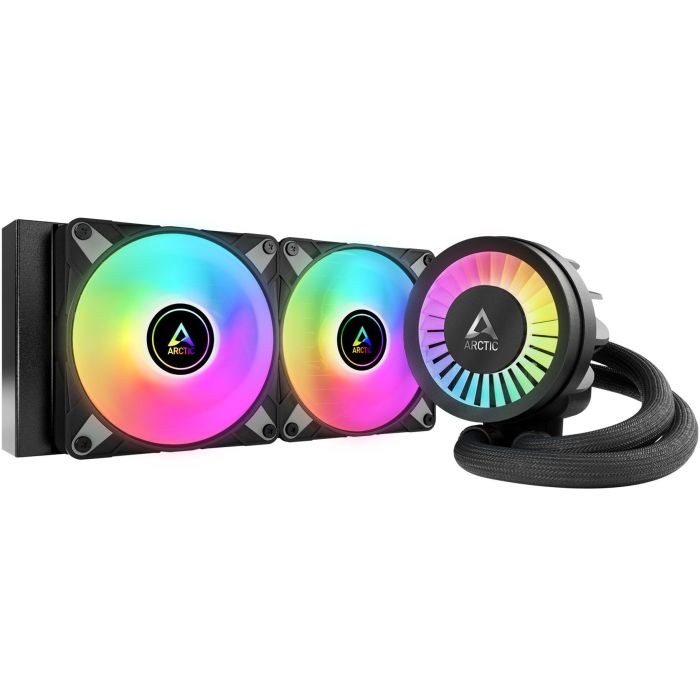 ARCTIC Liquid Freezer III 280 A-RGB Refrigeración Líquida All-in-One 14cm Ventiladores Negro para Intel LGA1851/1700, AMD AM4/AM5