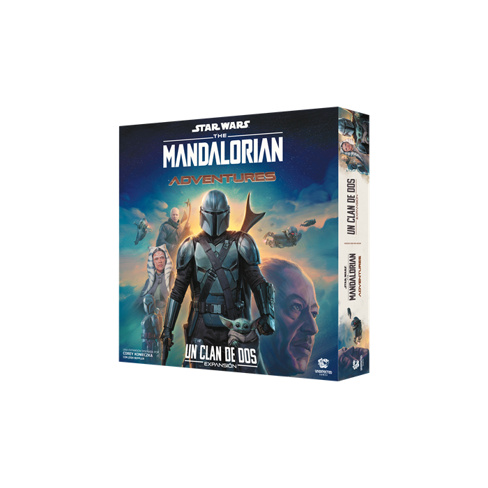 Unexpected Games UG06ES The Mandalorian Adventures: Un Clan de Dos - Expansión Juego de Mesa, Temporada 2, 1-4 Jugadores, Español Unexpected Games UG06ES The Mandalorian Adventures: Un Clan de Dos - Expansión Juego de Mesa, Temporada 2, 1-4 Jugadores, Español