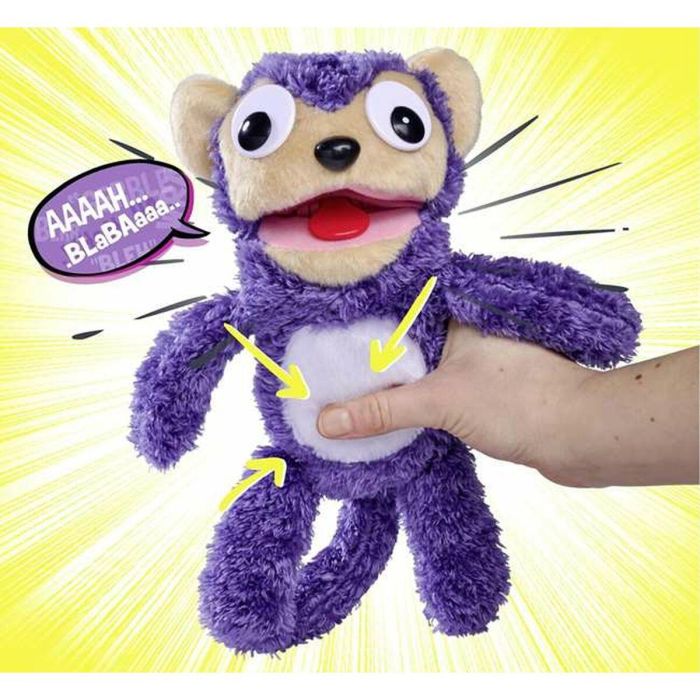 Peluche screamerz mono con sonido. nunca habrá un momento aburrido! 30 cm 4 Peluche screamerz mono con sonido. nunca habrá un momento aburrido! 30 cm 4