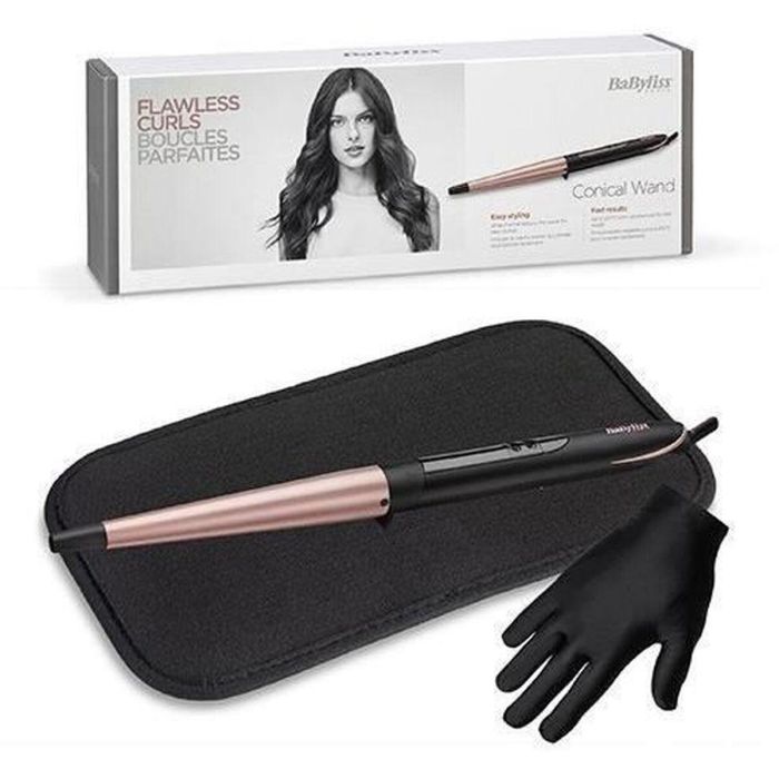 Tenacillas para el Cabello Babyliss Conical Wand Cerámico Cónico 12