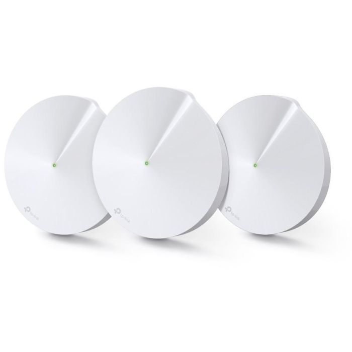 TP-Link Deco AC1300 Sistema WiFi Malla para Todo el Hogar, 3 Unidades, Cobertura 4500 Sq Ft, Doble Banda, HomeCare 1 TP-Link Deco AC1300 Sistema WiFi Malla para Todo el Hogar, 3 Unidades, Cobertura 4500 Sq Ft, Doble Banda, HomeCare 1