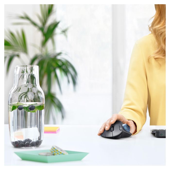 Logitech Ratón Trackball Ergo M575 Bluetooth Inalámbrico Blanco 7